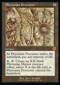 Phyrexian Processor (V.2) - Retro Frame Artifacts (Mythic) [BRR-102]