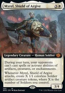 Myrel, Shield of Argive - The Brothers' War: Extras (Mythic) [XBRO-305]