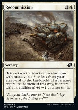 Recommission - The Brothers' War (Common) [BRO-22]