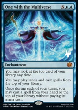 One with the Multiverse (V.2) - The Brothers' War: Promos (Mythic) [PBRO-59]