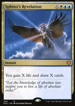 Sphinx's Revelation - Starter Commander Decks (Mythic) [SCD-244]