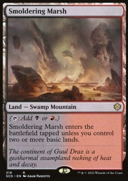 Smoldering Marsh - Starter Commander Decks (Rare) [SCD-319]