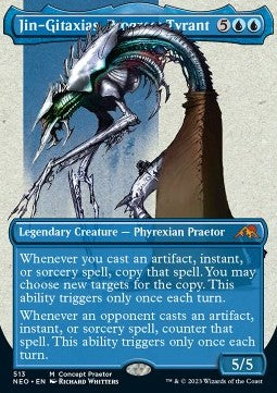 Jin-Gitaxias, Progress Tyrant - Phyrexia: All Will Be One: Extras (Mythic) [XONE-513]