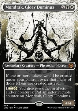 Mondrak, Glory Dominus (V.1) - Phyrexia: All Will Be One: Extras (Mythic) [XONE-299]