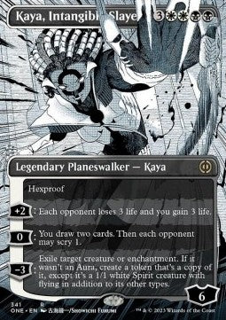Kaya, Intangible Slayer (V.1) - Phyrexia: All Will Be One: Extras (Rare) [XONE-341]