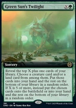 Green Sun's Twilight - Phyrexia: All Will Be One: Extras (Rare) [XONE-391]