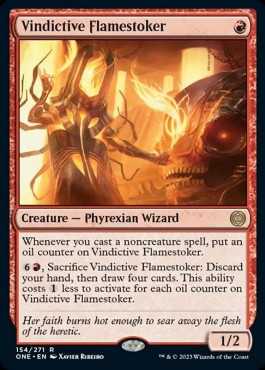 Vindictive Flamestoker - Phyrexia: All Will Be One (Rare) [ONE-154]