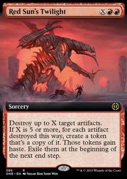 Red Sun's Twilight - Phyrexia: All Will Be One: Extras (Rare) [XONE-386]
