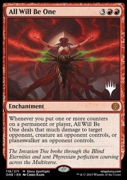 All Will Be One (V.2) - Phyrexia: All Will Be One: Promos (Mythic) [PONE-118]