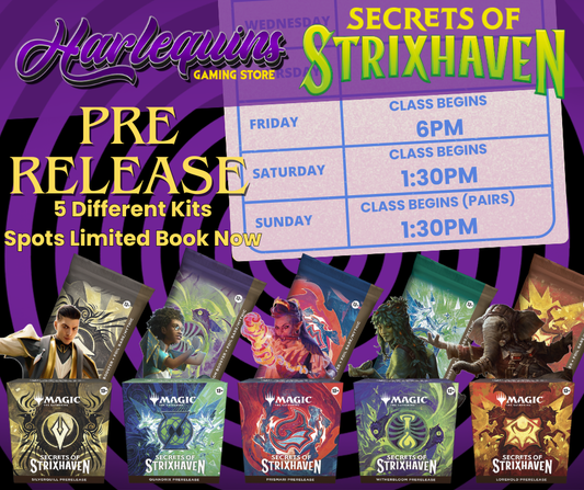 Magic: The Gathering - Secrets of Strixhaven Pre-Release - Saturday 18th April