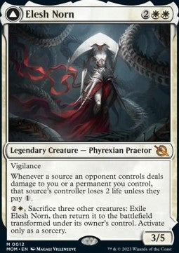 Elesh Norn // The Argent Etchings - March of the Machine (Mythic) [MOM-12]