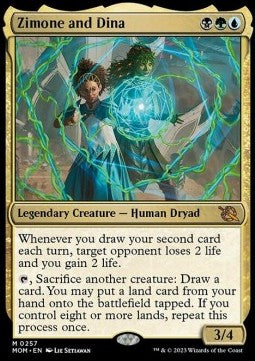 Zimone and Dina - March of the Machine (Mythic) [MOM-257]