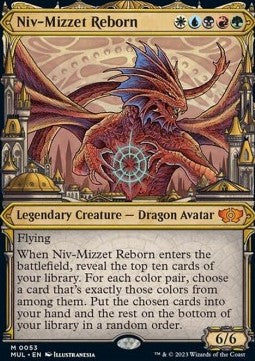 Niv-Mizzet Reborn (V.1) - Multiverse Legends (Mythic) [MUL-53]