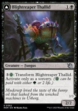Blightreaper Thallid // Blightsower Thallid - March of the Machine (Uncommon) [MOM-92]