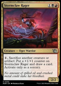 Stormclaw Rager - March of the Machine (Uncommon) [MOM-254]
