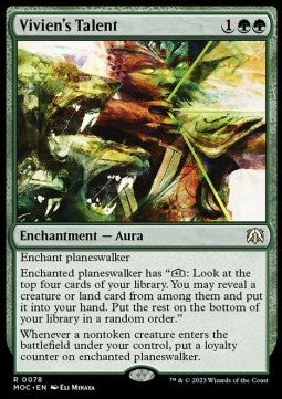 Vivien's Talent - Commander: March of the Machine (Rare) [MOC-78]