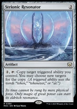 Strionic Resonator - Commander: March of the Machine (Rare) [MOC-384]