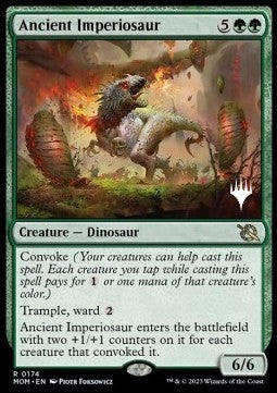 Ancient Imperiosaur (V.2) - March of the Machine: Promos (Rare) [PMOM-174]