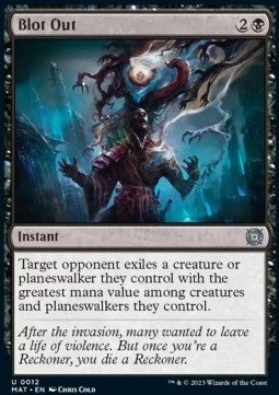 Blot Out - March of the Machine: The Aftermath (Uncommon) [MAT-12]