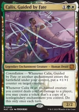 Calix, Guided by Fate - March of the Machine: The Aftermath (Mythic) [MAT-26]