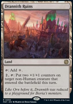 Drannith Ruins - March of the Machine: The Aftermath (Rare) [MAT-50]