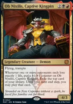 Ob Nixilis, Captive Kingpin - March of the Machine: The Aftermath (Mythic) [MAT-41]