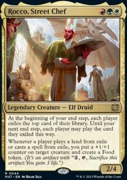 Rocco, Street Chef - March of the Machine: The Aftermath (Rare) [MAT-44]