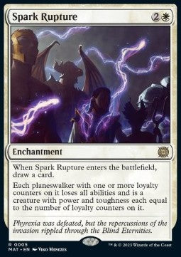 Spark Rupture - March of the Machine: The Aftermath (Rare) [MAT-5]