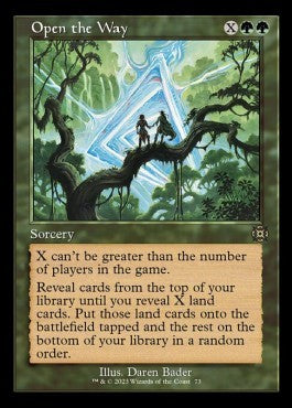 Open the Way (V.1) - March of the Machine: The Aftermath: Extras (Rare) [XMAT-73]