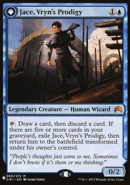 Jace, Vryn's Prodigy // Jace, Telepath Unbound - Secret Lair Commander Deck: From Cute to Brute (Mythic) [SLCFCB-60]