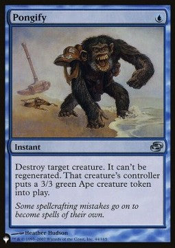 Pongify - Secret Lair Commander Deck: From Cute to Brute (Uncommon) [SLCFCB-44]