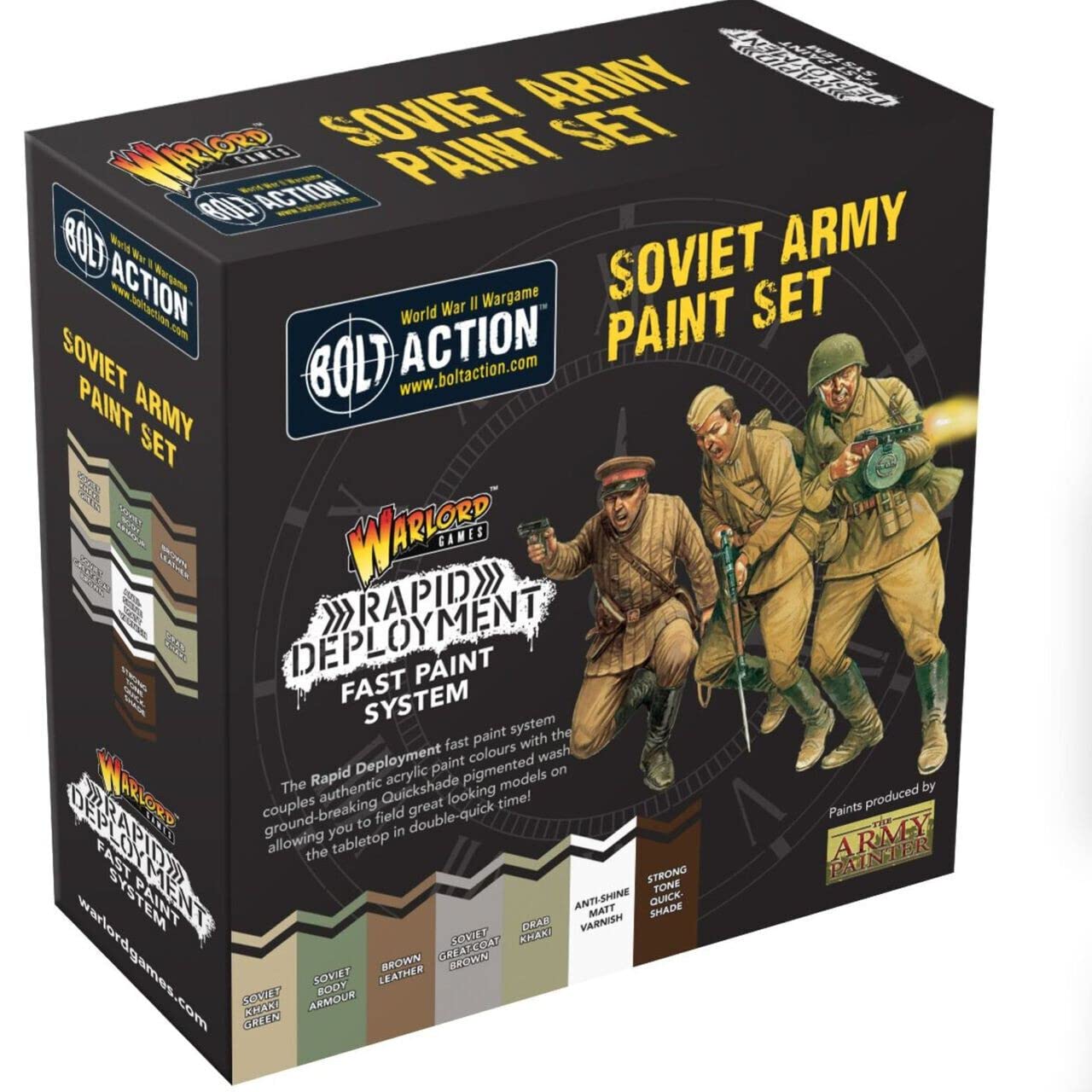 Bolt Action: Soviet Army Paint Set