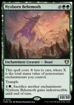 Nyxborn Behemoth (V.1) - Commander Masters: Extras (Rare) [XCMM-742]