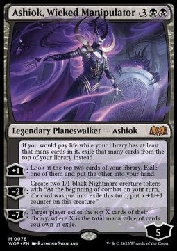 Ashiok, Wicked Manipulator - Wilds of Eldraine (Mythic) [WOE-78]