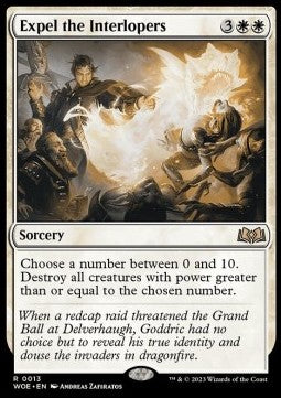 Expel the Interlopers - Wilds of Eldraine (Rare) [WOE-13]