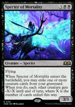 Specter of Mortality - Wilds of Eldraine (Rare) [WOE-107]
