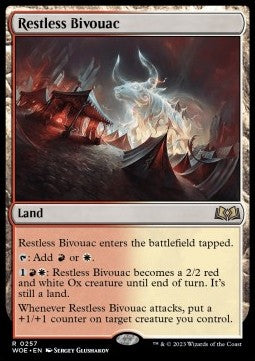 Restless Bivouac - Wilds of Eldraine (Rare) [WOE-257]