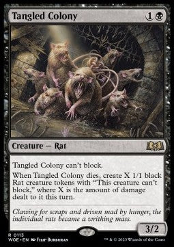 Tangled Colony - Wilds of Eldraine (Rare) [WOE-113]