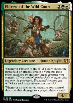 Ellivere of the Wild Court - Commander: Wilds of Eldraine (Mythic) [WOC-2]