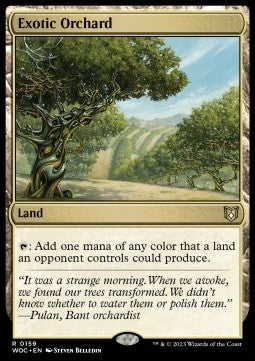 Exotic Orchard - Commander: Wilds of Eldraine (Rare) [WOC-159]