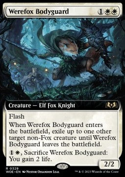Werefox Bodyguard - Wilds of Eldraine: Extras (Rare) [XWOE-329]