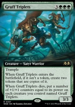 Gruff Triplets - Wilds of Eldraine: Extras (Rare) [XWOE-357]