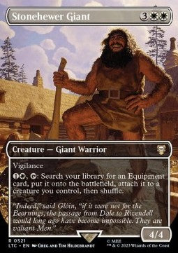 Stonehewer Giant (V.1) - The Lord of the Rings: Tales of Middle-earth Holiday Release (Rare) [LTRH-521]