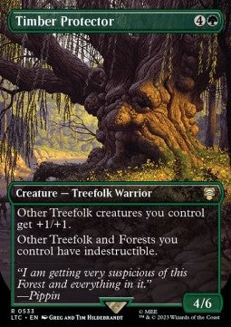 Timber Protector (V.1) - The Lord of the Rings: Tales of Middle-earth Holiday Release (Rare) [LTRH-533]