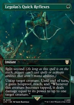 Legolas's Quick Reflexes (V.1) - The Lord of the Rings: Tales of Middle-earth Holiday Release (Rare) [LTRH-493]