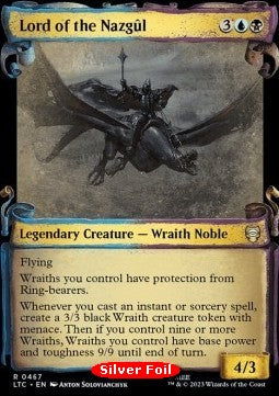 Lord of the Nazgûl (V.2) - The Lord of the Rings: Tales of Middle-earth Holiday Release (Rare) [LTRH-467]