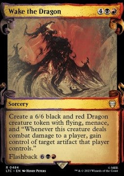 Wake the Dragon (V.1) - The Lord of the Rings: Tales of Middle-earth Holiday Release (Rare) [LTRH-484]