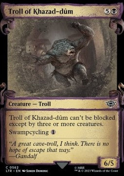 Troll of Khazad-dûm (V.1) - The Lord of the Rings: Tales of Middle-earth Holiday Release (Common) [LTRH-562]
