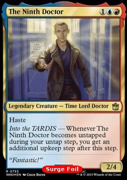 The Ninth Doctor (V.3) - Universes Beyond: Doctor Who: Extras (Rare) [XWHO-753]