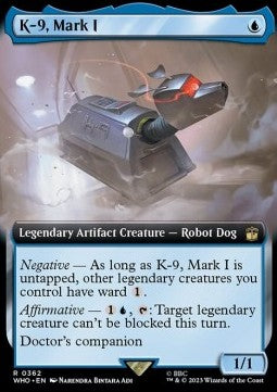 K-9, Mark I (V.1) - Universes Beyond: Doctor Who: Extras (Rare) [XWHO-362]